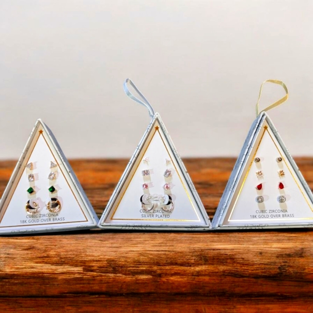 Cubic Zirconia Earrings Sets, $150 Retail #37